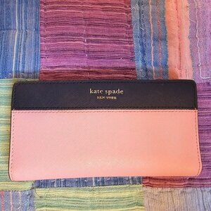 Kate Spade New York Staci Colorblock Wallet, Lavender & Navy